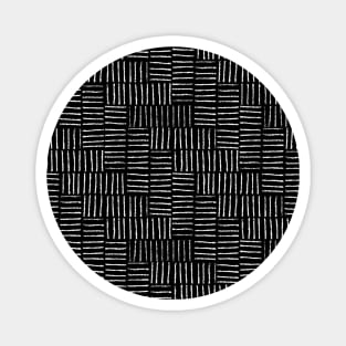 String Herringbone - Black Magnet